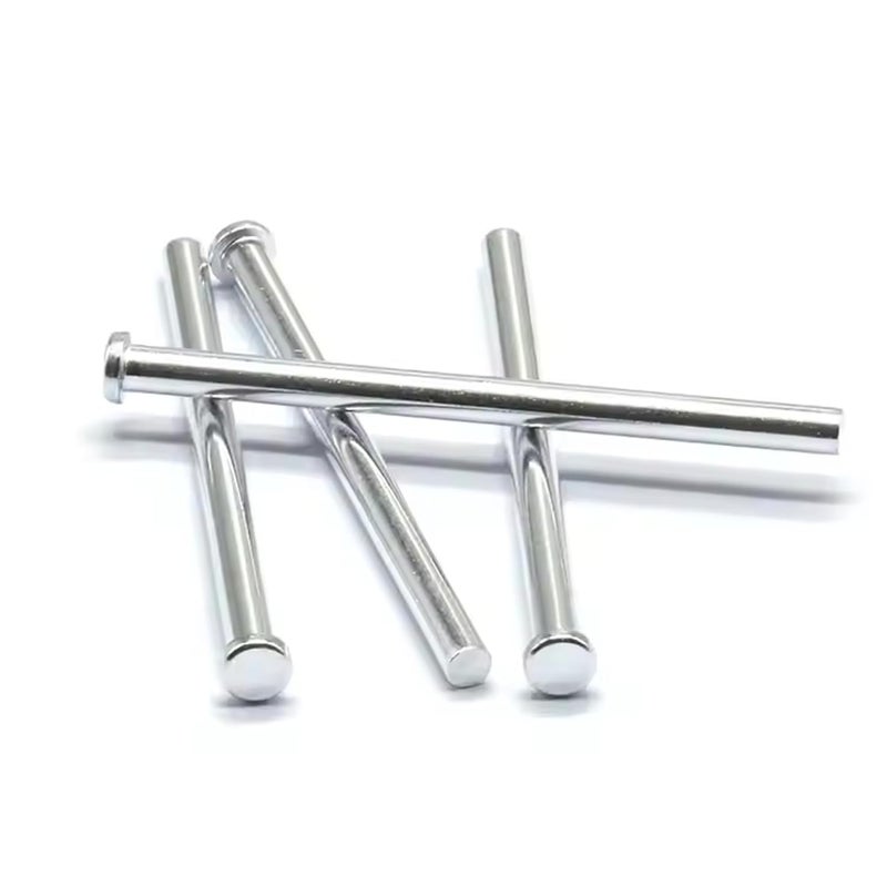 LESHOW 4 Pack 3.5 Inch Stainless Steel Silver Door Hinge Pins - Heavy Duty Interior Door Security Replacement Hardware, Anti-Rust Anti-Theft Hinge Repair Kit - Image 1